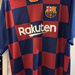 Lionel Messi #10 FC Barcelona Home Jersey Size XL – Replica Version