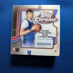 2025-26 Topps Chrome Basketball Mega Box