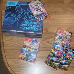 Pokemon etb booster bundles single packs hit me up