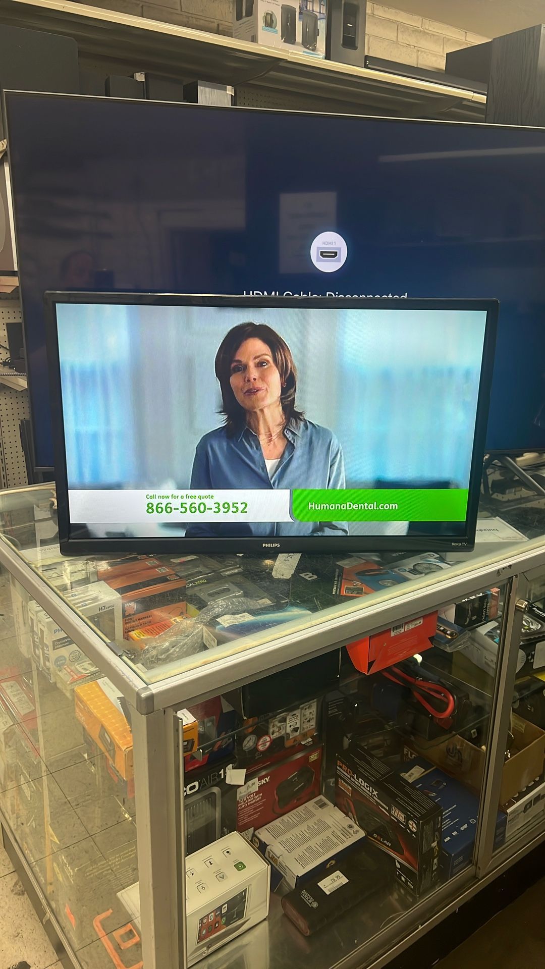 Philips 32” Roku TV Smart LED TV 32PFL4664/F7