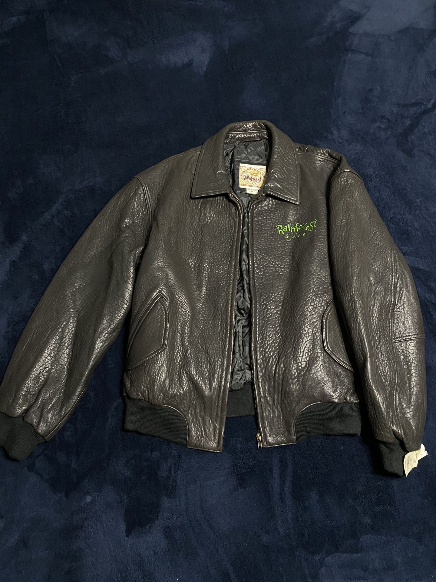 Rainforest Cafe Leather Jacket