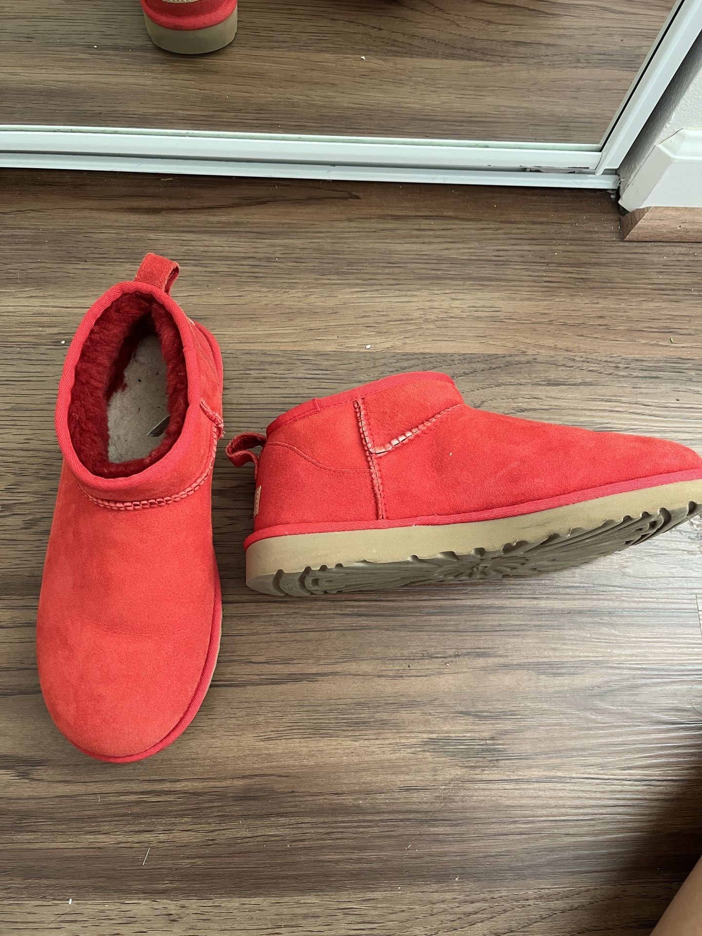 Red Mini Ugg Boots