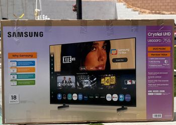 75U8000F 75” Samsung smart 4k led Uhd tv