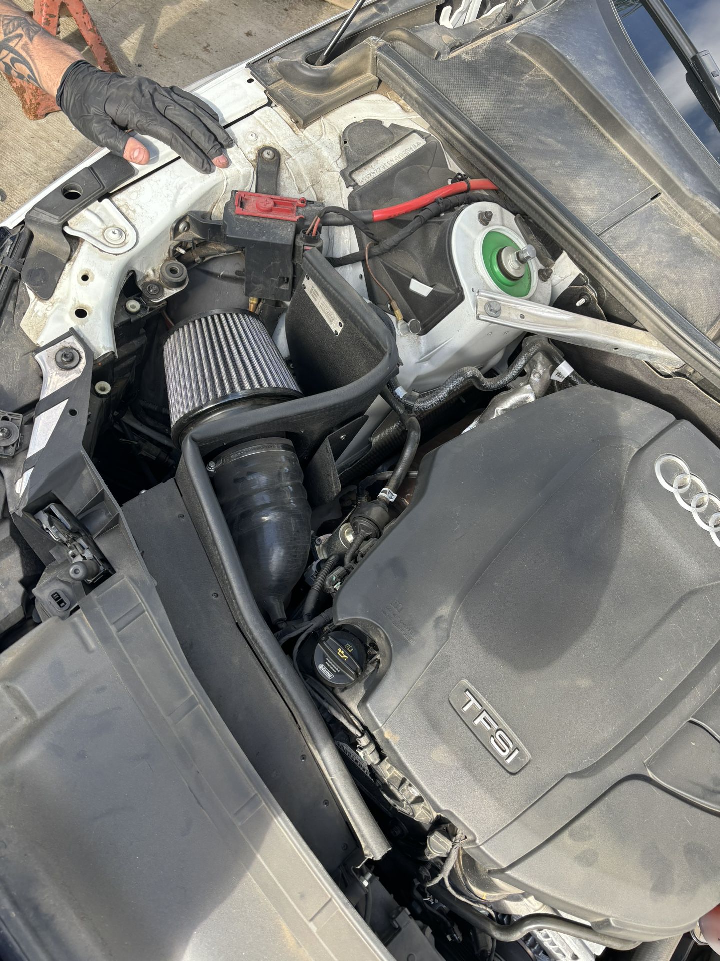 Audi a4 cold air intake 