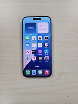 Iphone 15 Pro max 256gb.  Unlock Any sim