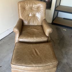Chair And Ottoman 