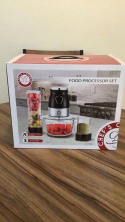 Chefs Counter Food Processor Set