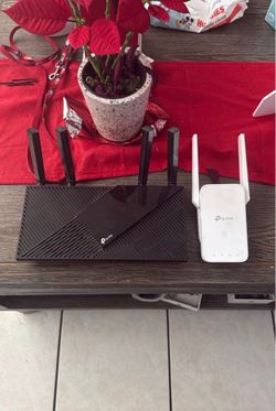 TP-Link Archer AX55 AX3000 Wi-Fi 6 Router + AC1200 Range Extender