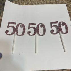 50th Party Decor 