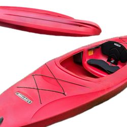 2 Lifetime Charger 10 ft Sit-In Kayaks (Paddles Included) MSRP $350 EACH