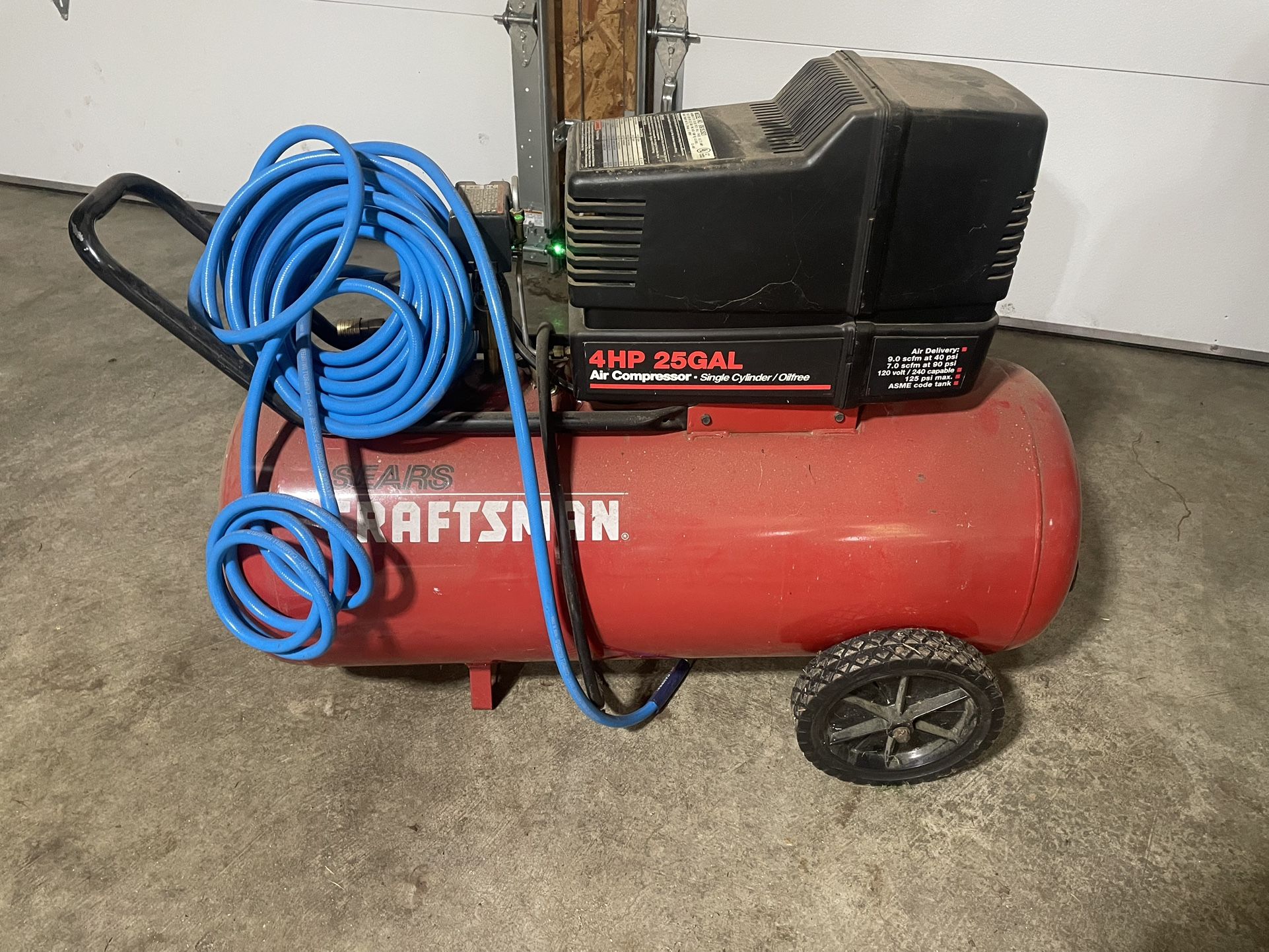 25 Gal Craftsman Air Compressor