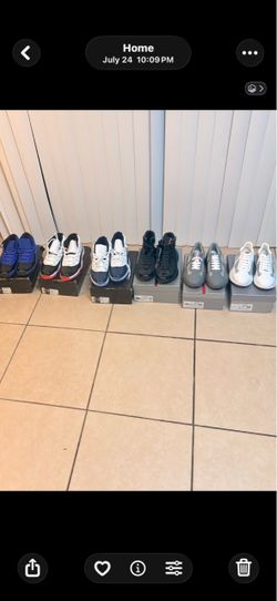 Jordan and Prada shoes