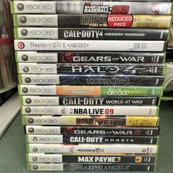 Many Xbox Games 
