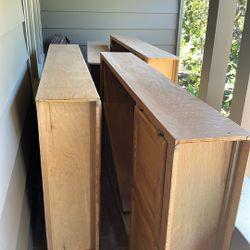 4 Large Book Shelves
