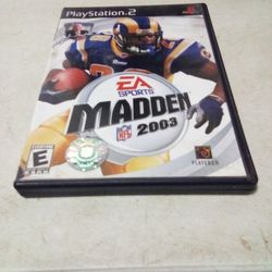 NFL MADDEN 2003