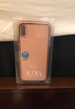 iPhone X rose gold fashion case