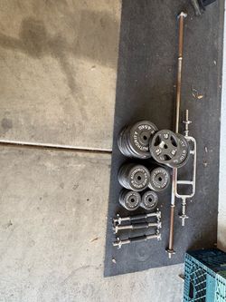 Standard weights 265lbs