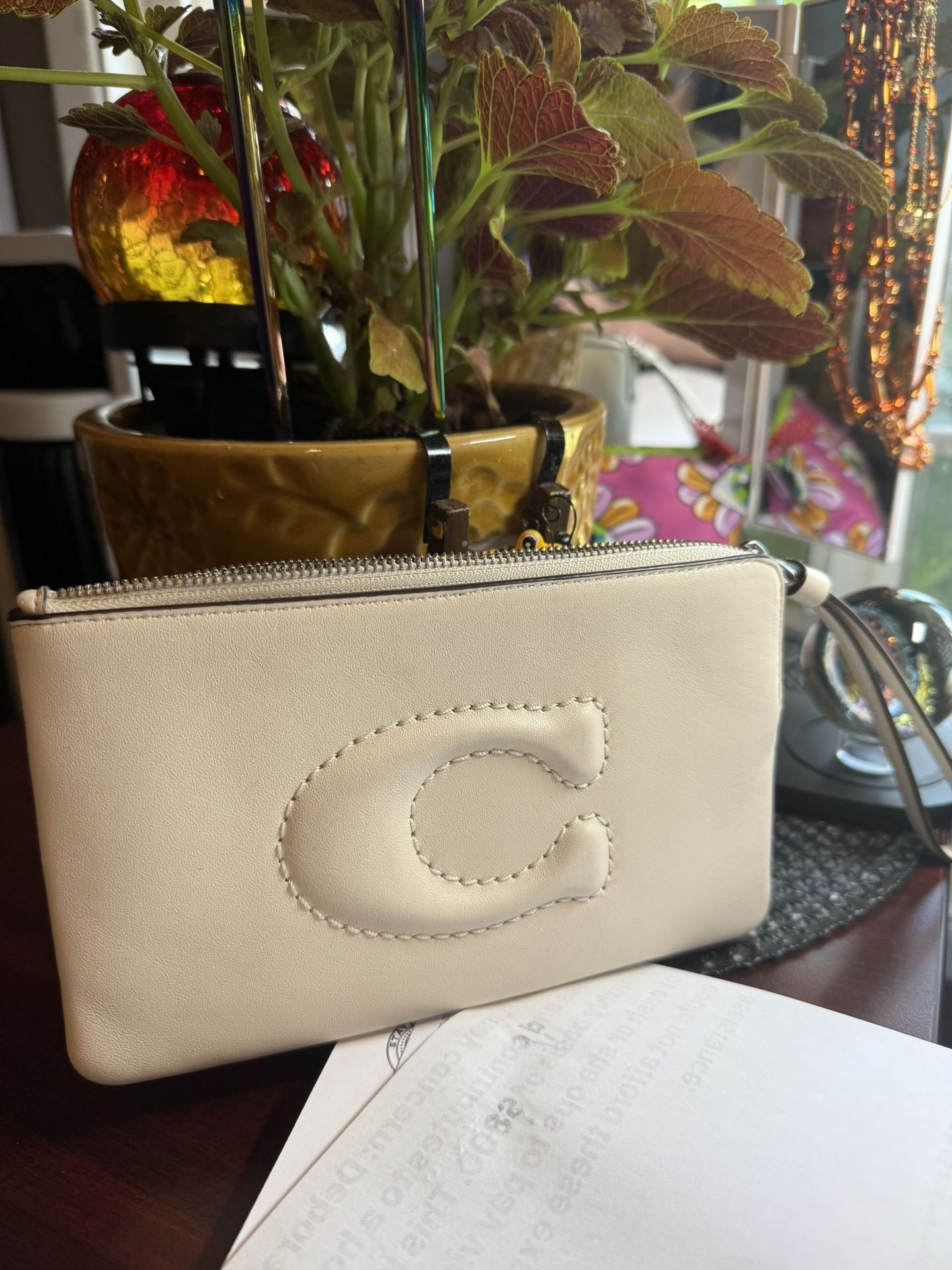 Coach Wristlet! Large