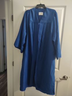 Graduation Cap and Gown (Josten's, blue)