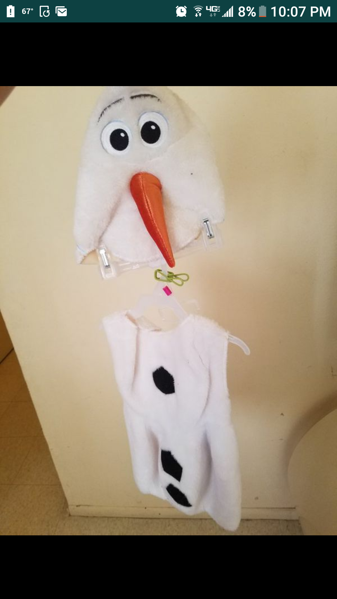 Olaf costume