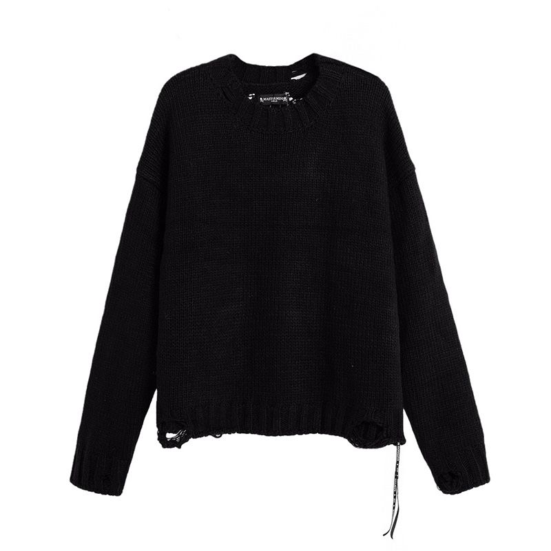 Black Skull Loose Sweater Mastermind Japan