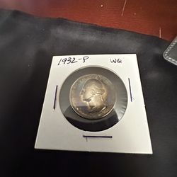 1932 P Washington quarter