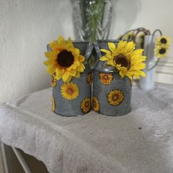 2 Peace Old Fashion Milk Can Set 