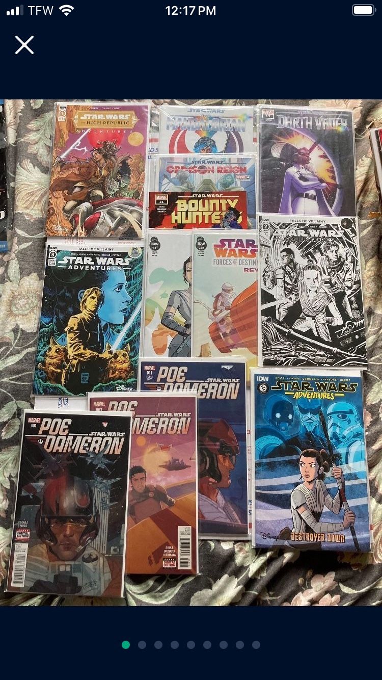 Star Wars Comics For mega tron