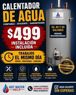 Refurbished water heaters
