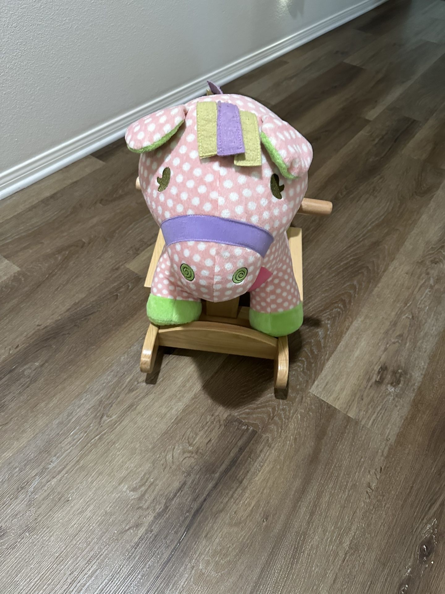 Baby Toddler Plush Rocking Horse Toy