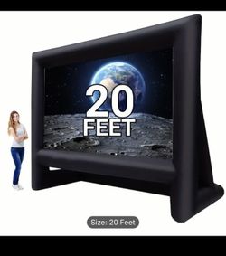 Blow Up Screen 20 Ft