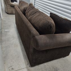 Full Size Brown Couch