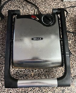 Working Used Condition Bella Electric Grill Presser