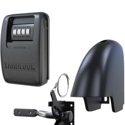 Gate Lock XLB – Secure Keyless Fence Lock and Latch with 2-Way Access – Strong Durable System for Theft Prevention and Home Security, Easy Installatio