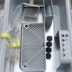 ☘️..Stainless Steel Litter Box