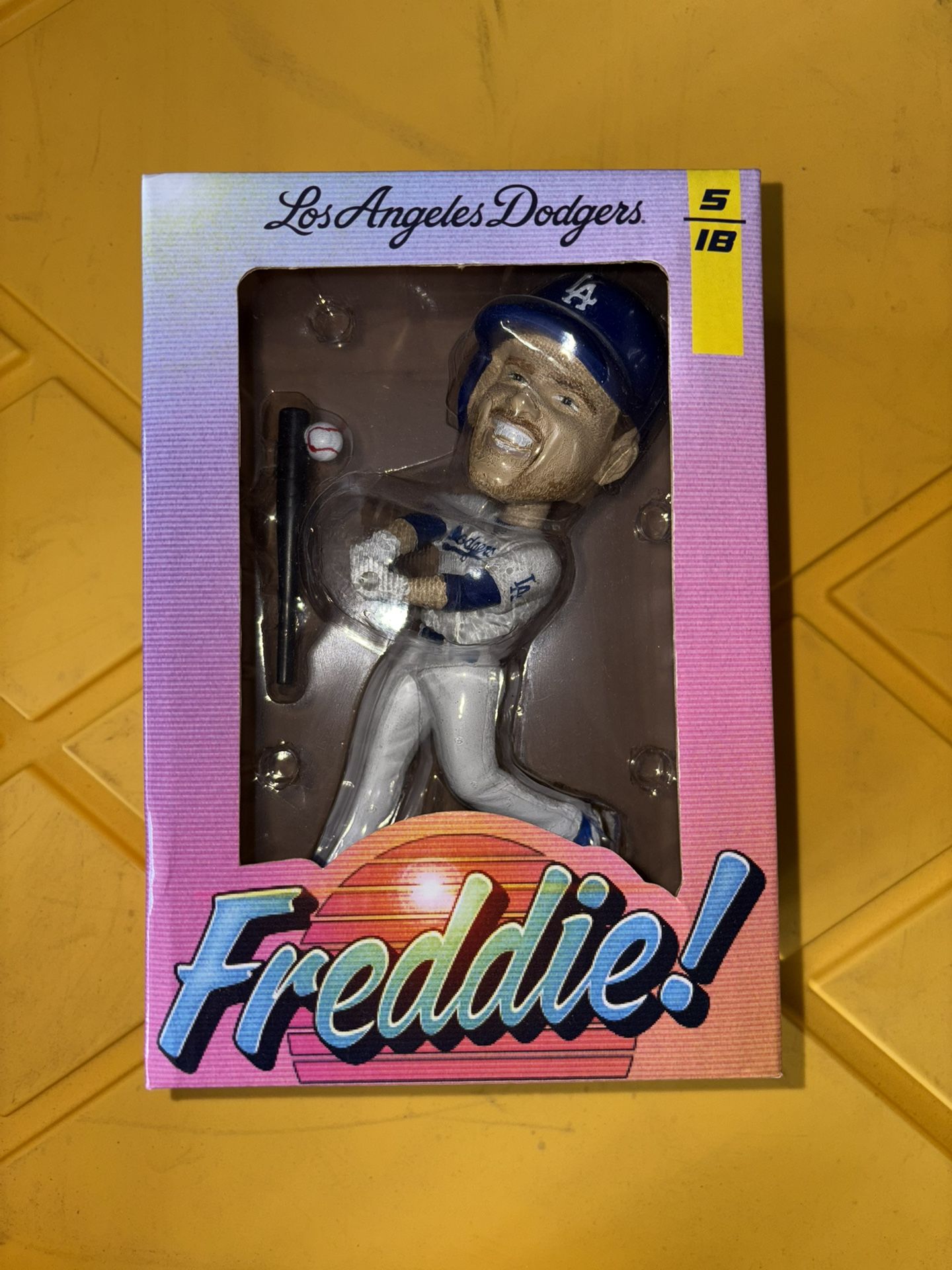 Freddie Freeman Dodgers Bobblehead World Series