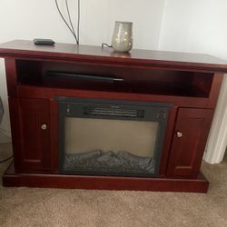 Cherry Oak Fire Place 