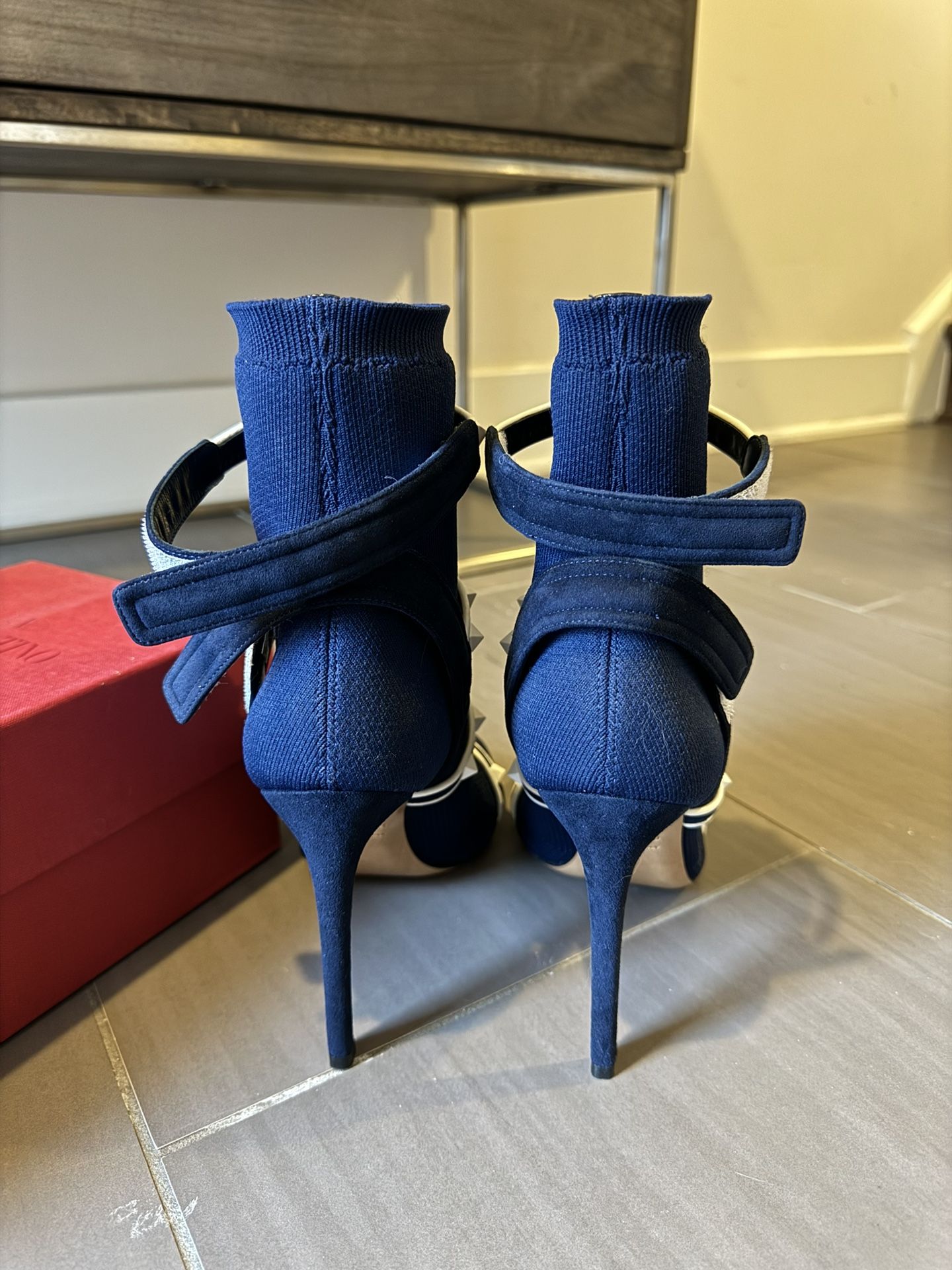 Valentino Rockstud Sock Boots