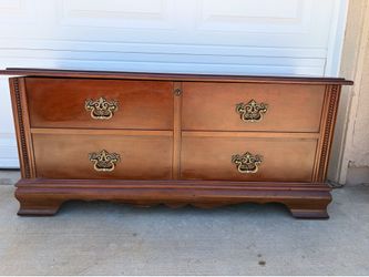 Antique lane cedar trunk