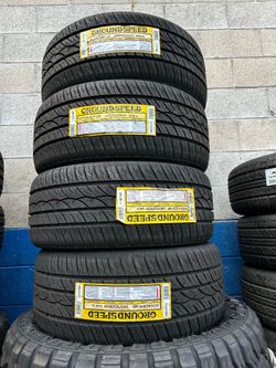 Vendo set de llantas 245/35ZR20 Marca GROUND SPEED