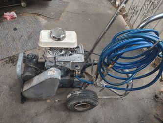 Gas power paint spreyer