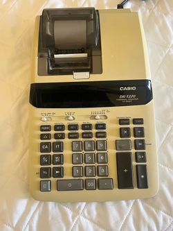 Casio DR-T220 Thermal Printing Calculator – 12 Digit