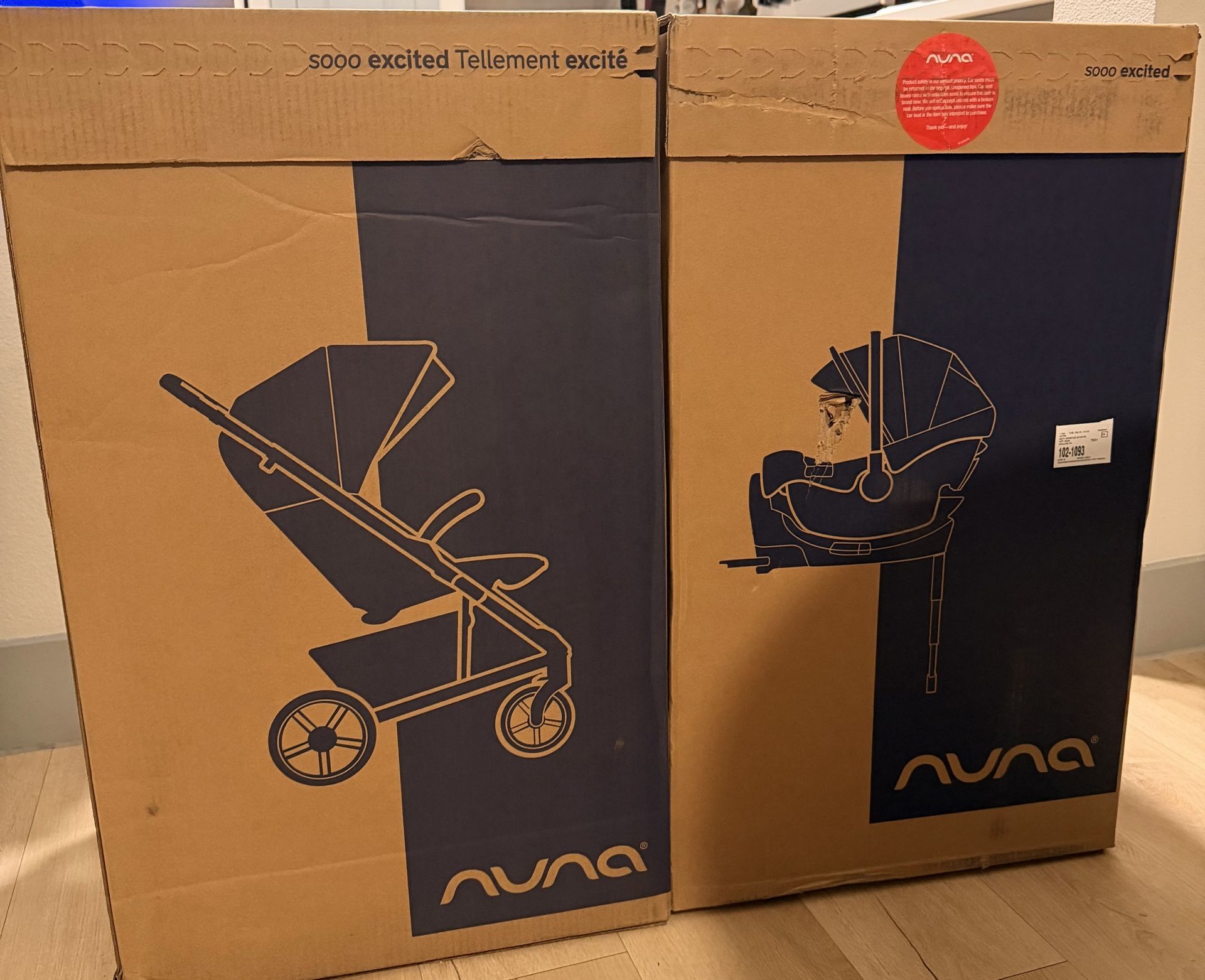 Stroller and car seat
