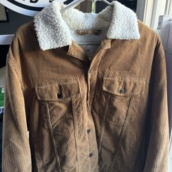 Tan Sherpa Jacket 