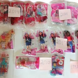 22 McDonalds Barbie Happy Meal Fast Food Toys