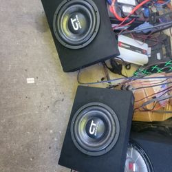 New CT SOUNDS Hydro 10s In Single Ported Boxes 