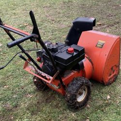 Good Running MTD 10 Hp 24” Snowblower With Electric Start