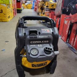 DEWALT 60V FLEX VOLT BRUSHLESS CORDLESS AIR COMPRESSOR TOOL ONLY 