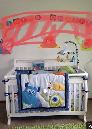 Monster Inc Crib Bedding Set For Sale In Tampa Fl Offerup