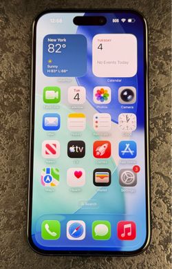 Apple iPhone 15 128GB Black T-Mobile Locked 100% Battery Excellent